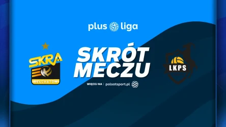PGE GiEK Skra Bełchatów - Bogdanka LUK Lublin. Skrót meczu