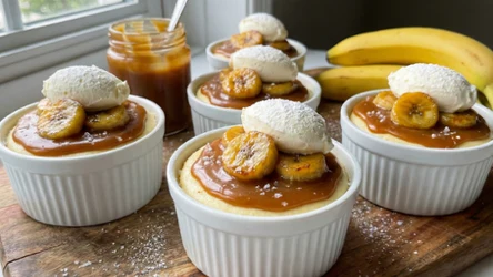 ​Miniserniczki inspirowane banoffee, czyli deserowa gra tekstur według Karoliny Stolarskiej-Bigos