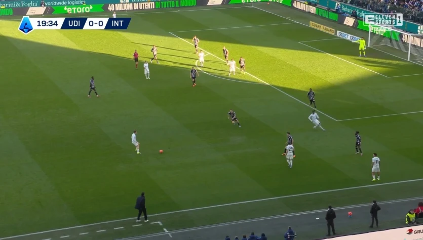 Udinese – Inter. Skrót meczu (Eleven Sports)