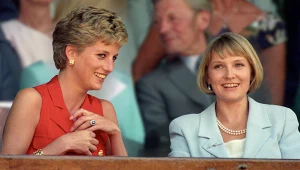 Księżna Diana z Julią Samuel na Wimbledonie w 1994 roku