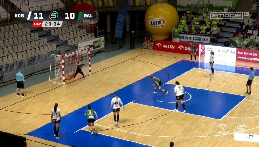 Piłka Ręczna Koszalin - Galiczanka Lwów. Skrót meczu. WIDEO
