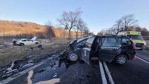 Osiem os&oacute;b zostało rannych w wypadku na Dolnym Śląsku