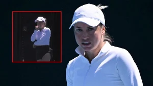 Porzuciła Rosję, a teraz to. Sceny na Australian Open, granica przekroczona