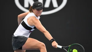 Tak Świątek przed laty przywitała się z Melbourne. 6:3, a potem zwrot