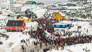 Na Grenlandii odbył się protest przeciwko USA
