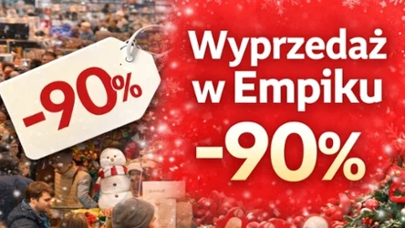 Zimowe szaleństwo w Empiku! Sklep przecenia sezonowe kolekcje aż o 90%