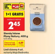 Siemię lniane Plony Natury