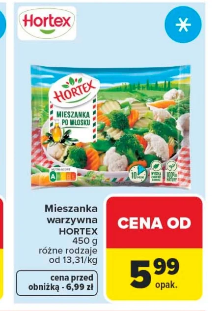 Овочеве асорті Hortex