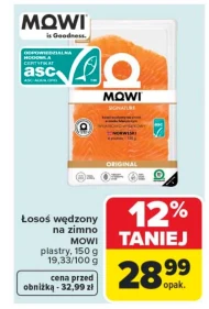 Łosoś wędzony MOWI