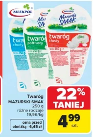 Twaróg Mazurski Smak
