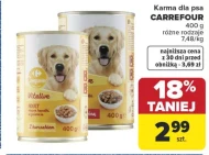 Корм для собак Carrefour