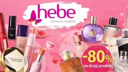 Hebe odpaliło gorące promocje! Makijaż i perfumy - drugi produkt nawet -80% taniej