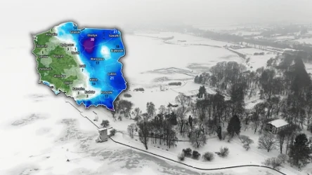 Pogoda na ferie zimowe 2026. Opady śniegu nie zaczną się od razu. Potem ich intensywność się zwiększy