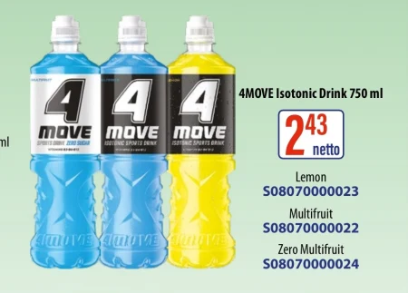 Ізотонічний напій 4Move