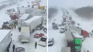 USA. Karambol z udziałem ponad stu pojazdów w Michigan