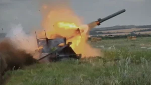 Rosjanie stworzyli potwora. To dron naziemny z ciężkim miotaczem płomieni 