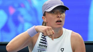 Iga Świątek podczas tegorocznego Australian Open