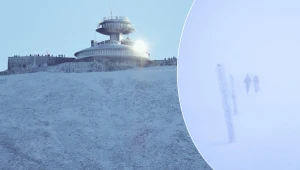 "Biała ciemność" w Polsce. Karkonoski Park Narodowy pokazał zdjęcia