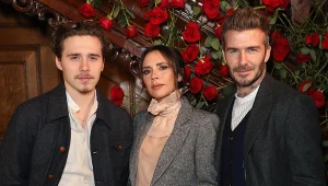 Brooklyn, Victoria i David Beckham