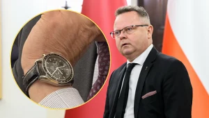 Nie wpisał zegarka do oświadczenia majątkowego? Szejna odpiera zarzuty