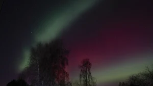 Zjawiskowa zorza nad Polską na zdjęciach. Niebo w nocy zapłonęło