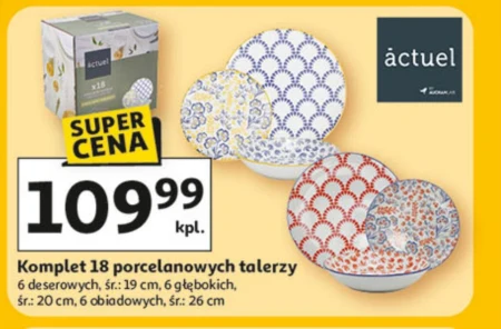 Набір тарілок Actuel