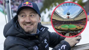 Adam Małysz prosto z mostu. Atmosfera się udziela, a PGE Narodowy kusi