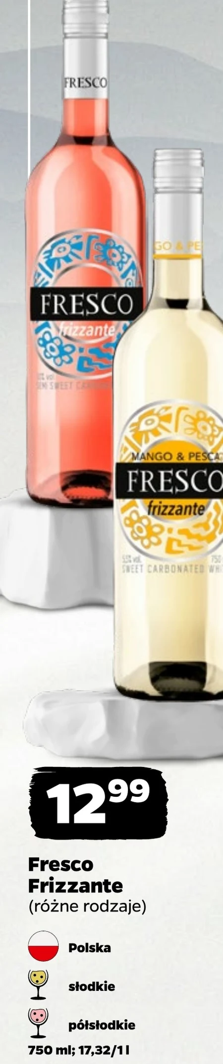 Напівсолодке вино Fresco