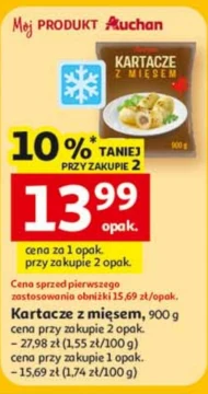 Kartacze z mięsem Auchan