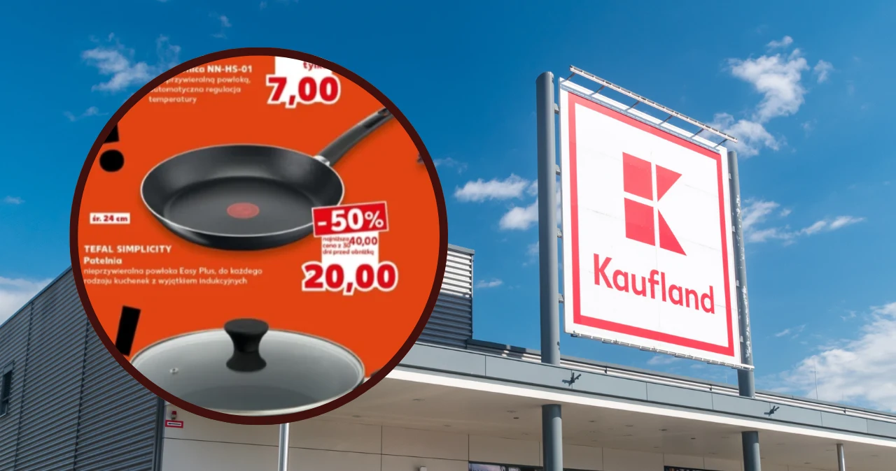Kaufland robi wyprzedaż Tefala. Jedna patelnia dziś, druga od jutra Kaufland robi wyprzedaż Tefala. Jedna patelnia dziś, druga od jutra