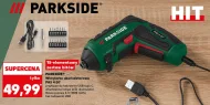 Akumulatorowa wkrętarka Parkside
