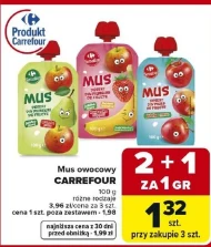 Фруктовий мус Carrefour