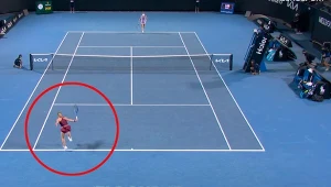 Taniec radości Laury Siegemund po ostatniej wyrzuconej piłce przez Samsonową. Niesamowity zwrot akcji