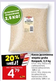Kasza jęczmienna Konpack