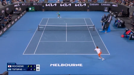 Tsitsipas z pewnym awansem w Australian Open, WIDEO