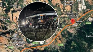 Druga katastrofa kolejowa w Hiszpanii. Mur runął na tory, są ranni