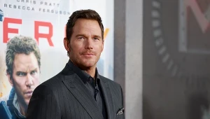 Chris Pratt na premierze filmu "90 minut do wolności"