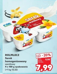 Serek homogenizowany Rolmlecz