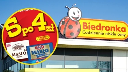 Ludzie wykupują po kilka opakowań. Biedronka zaskoczyła cenami na masło
