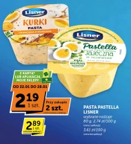 Pasta jajeczna Lisner