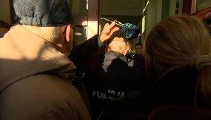 Policja w siedzibie KRS, wybuchła awantura. "Ograniczacie naszą wolność!"