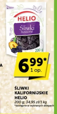 Śliwki suszone Helios