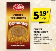 Cukier trzcinowy Sante