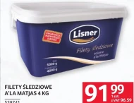 Filety śledziowe Lisner