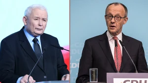 Kaczyński krytykuje Merza. "Uderz w stół, a... Niemcy się odezwą!"
