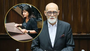 W Sejmie odbyła się dyskusja nad nowym rozporządzeniem Ministerstwa Zdrowia. Na zdj. w kółeczku poseł PiS Urszula Rusecka, obok wiceminister Tomasz Maciejewski