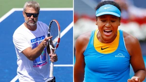 Tomasz Wiktorowski i Naomi Osaka