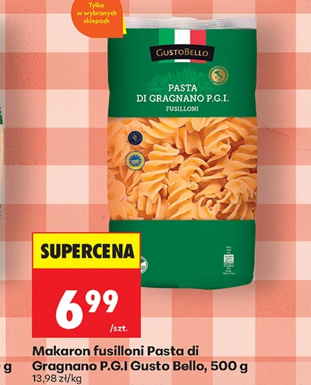 Паста Gusto Bello