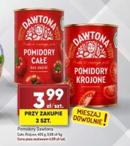 Pomidory krojone Dawtona