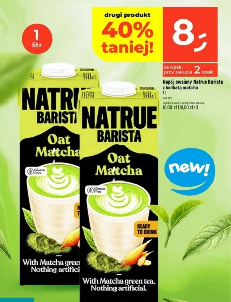 Вівсяний напій Natrue Barista